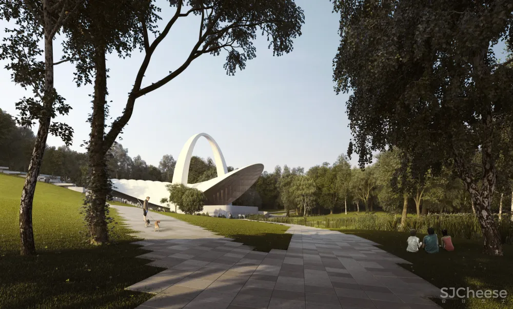 Flanagan Lawrences New Summer Theatre in Szczecin Reimagines an Outdoor Performance Space from 1976