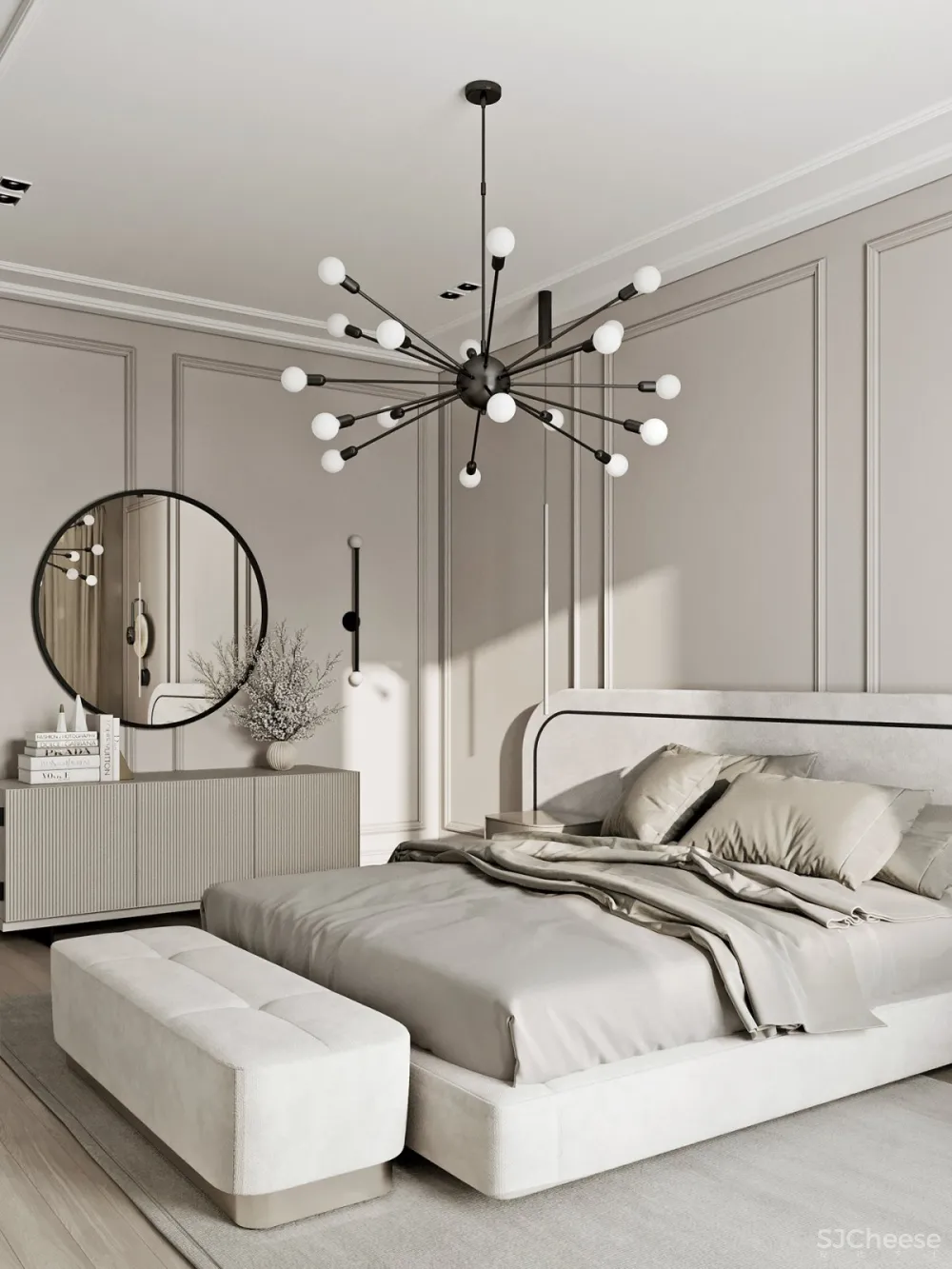 Quadro Room | Park Avenue , 丰富的建筑体系