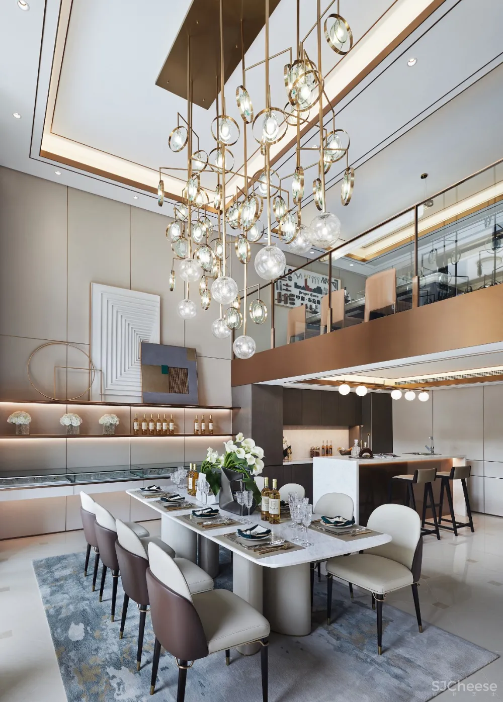 方磊:388㎡精美雅致空间,欲望都市里的匠心之作!