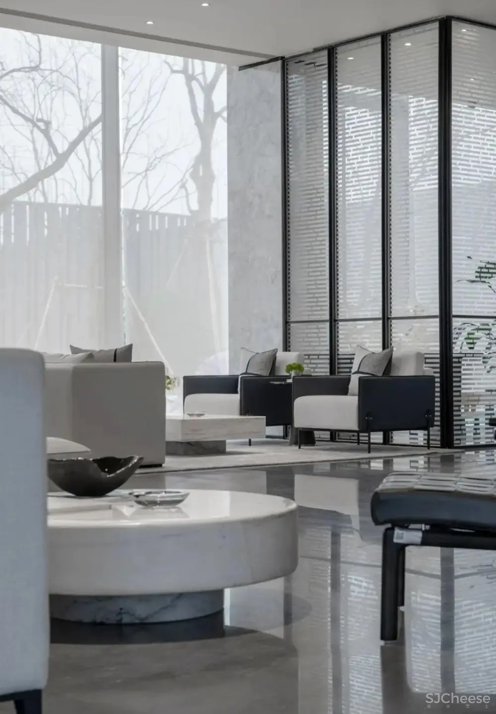 简素平和，光之艺术语境 大伟设计