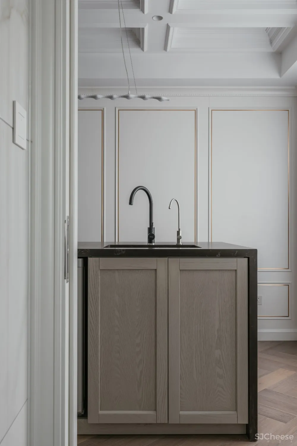 185㎡精致轻奢住宅，兼具时尚与艺术的优雅气质! 牧杉空间设计