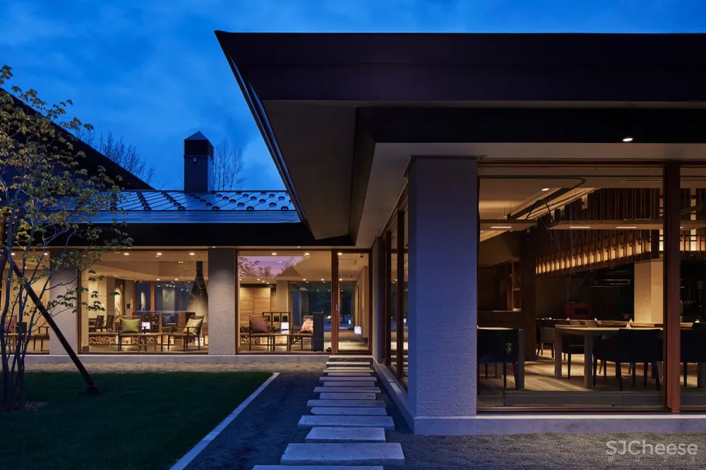 日本札幌·“Kasho Gyoen松御苑”温泉度假酒店 Hiramoto Design Studio