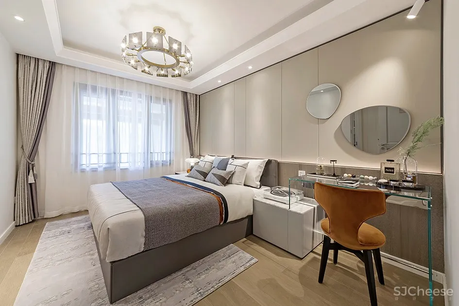 万科白鹭郡复式样板间:时尚栖居 质感适意 南范设计