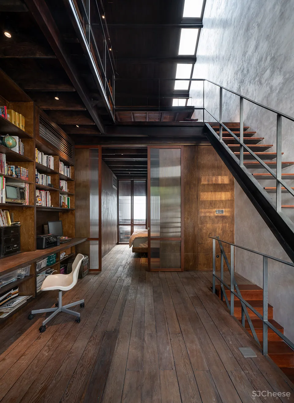 上海130㎡3层老房子改造 一岸建筑