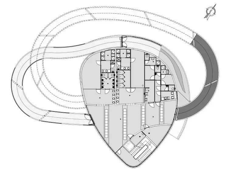 旋转,飞跃——匈牙利自行车服务中心 Cycling Center Ferdinand and Ferdinand Architects