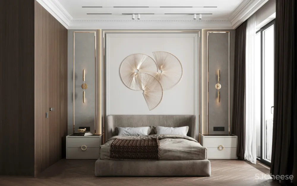 现代轻奢的质感美，极具特色化的居所！