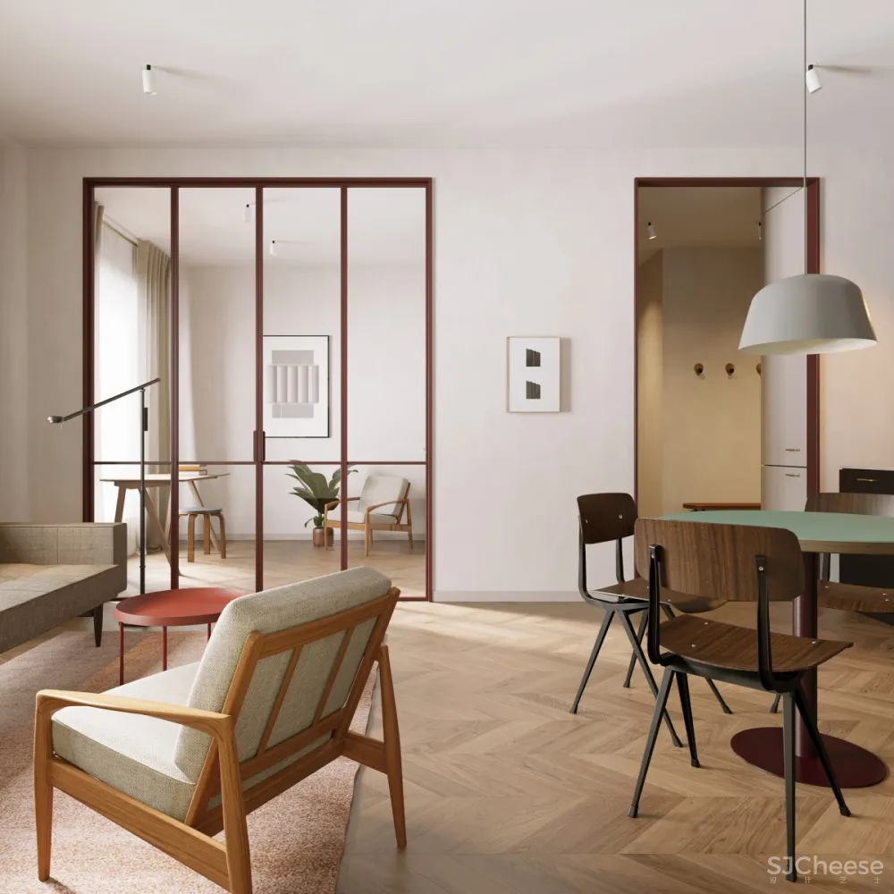 Lera Brumina | 63㎡ Apartment , 极简莫斯科公寓