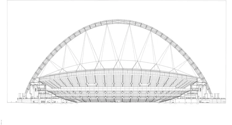 温布利国家体育场 福斯特建筑事务所