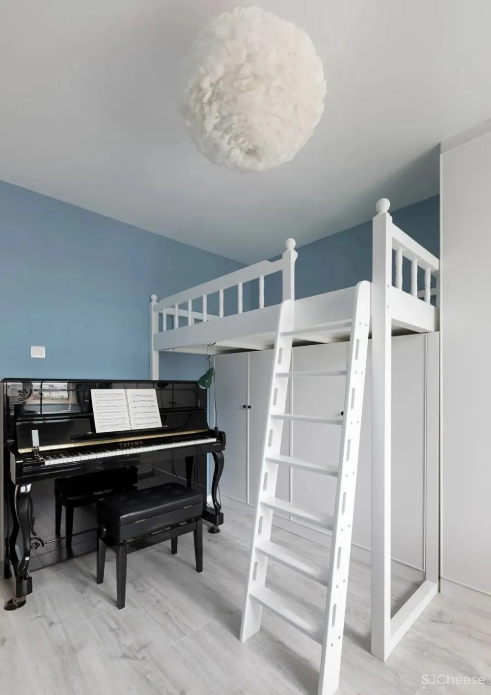 120平简约三口之家，儿童房空间利用高 玖雅设计