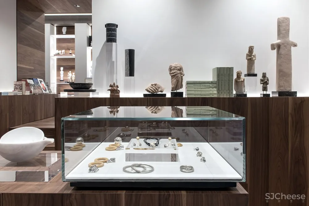 The New Cycladic Art Museum Shop - Café in Athens, Greece by Kois Associated Architects