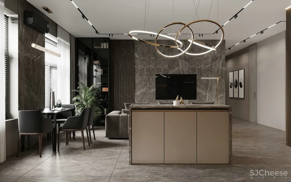 质感的舒适，高级无色系的自然居所