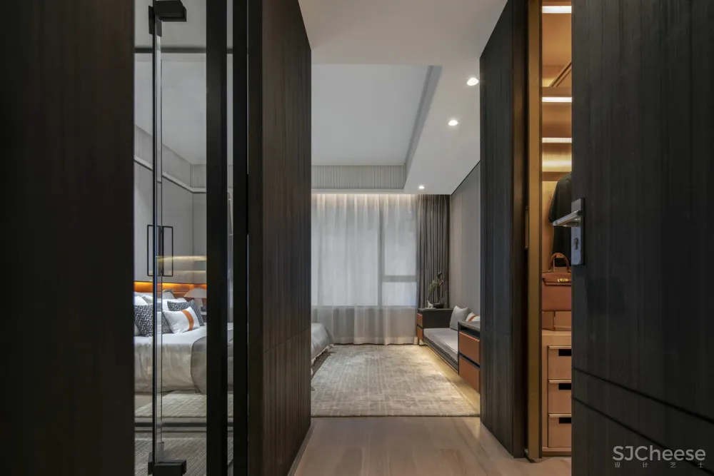 时代君悦府样板间01户型——新中式的质感，中国式的优雅奢华！ 道胜设计