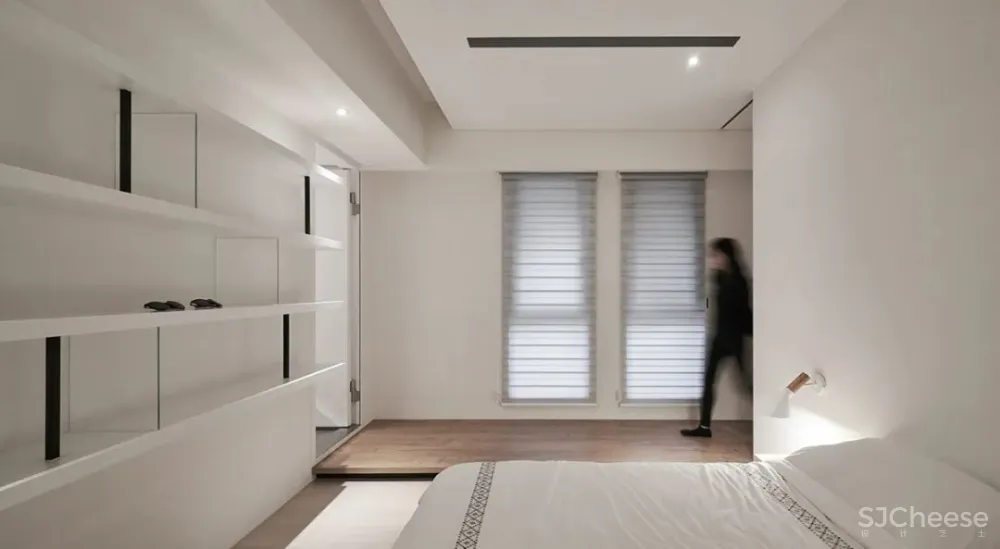 一条木质人行道贯穿公私区域,家还可以这样分 虫点子设计