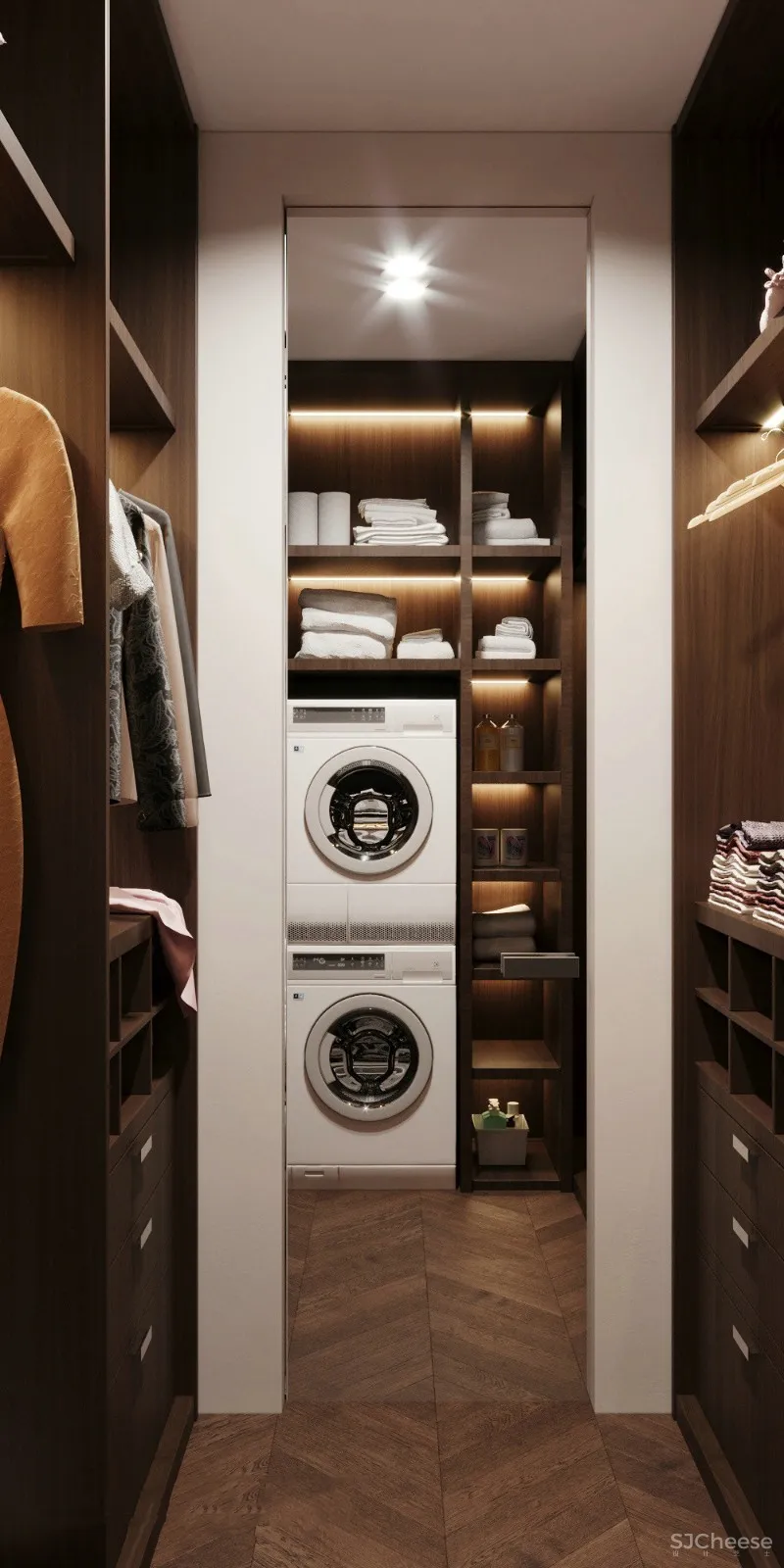 现代轻奢的质感美，极具特色化的居所！