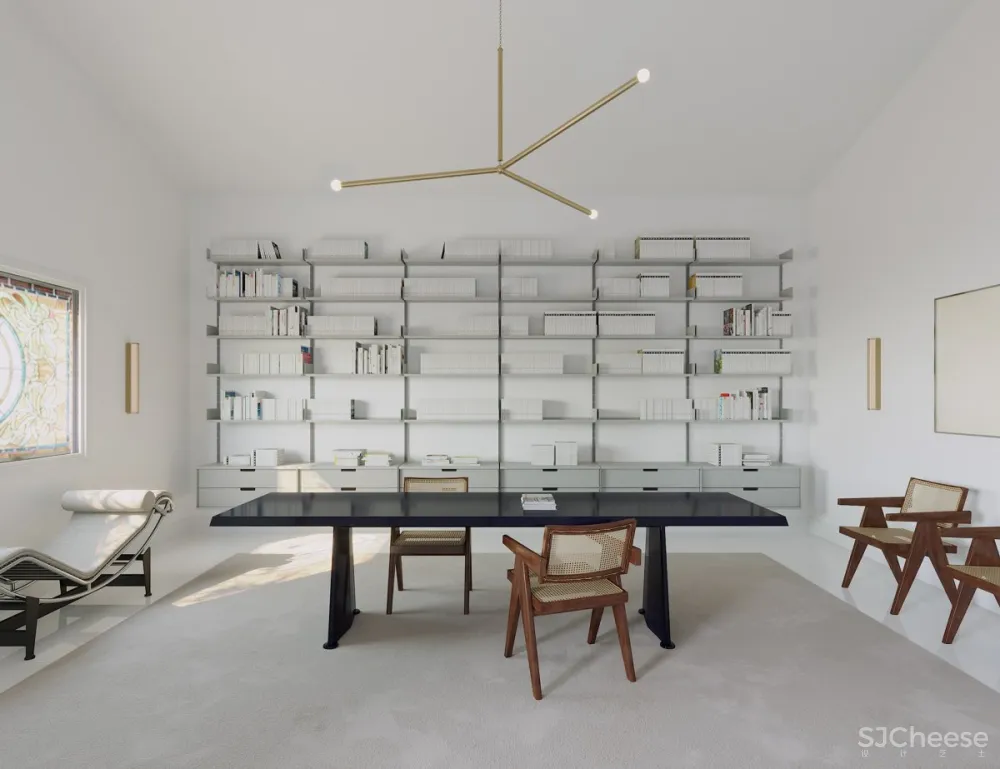 Artem Trigubchak | Cunningham Residence , 现代极简主义布局