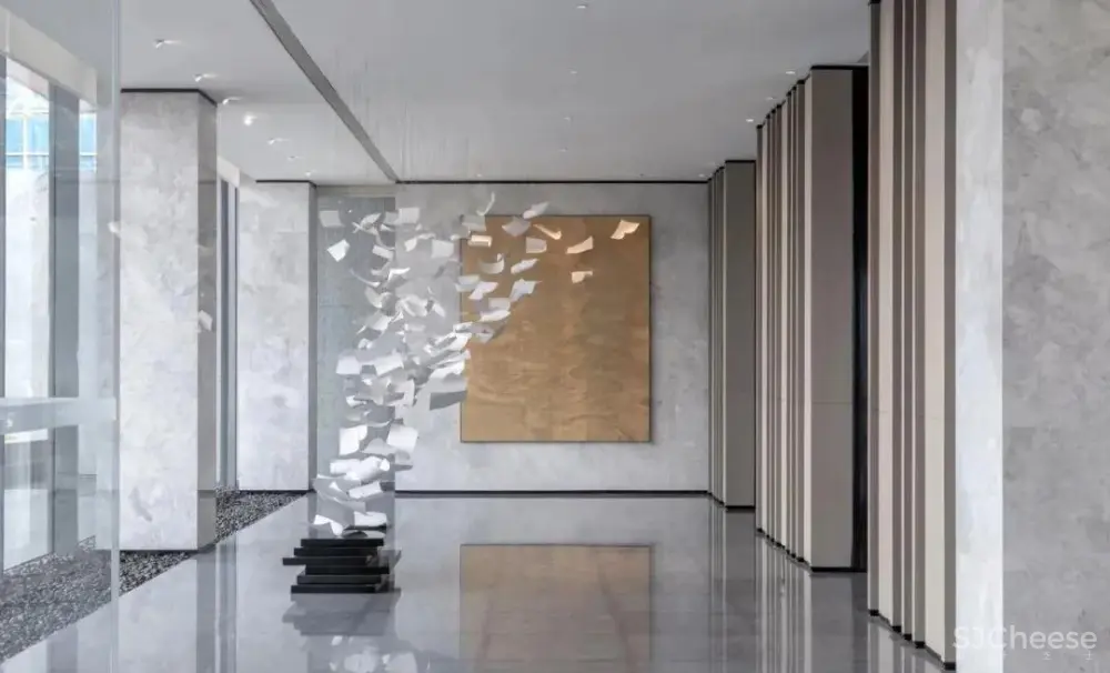 简素平和，光之艺术语境 大伟设计