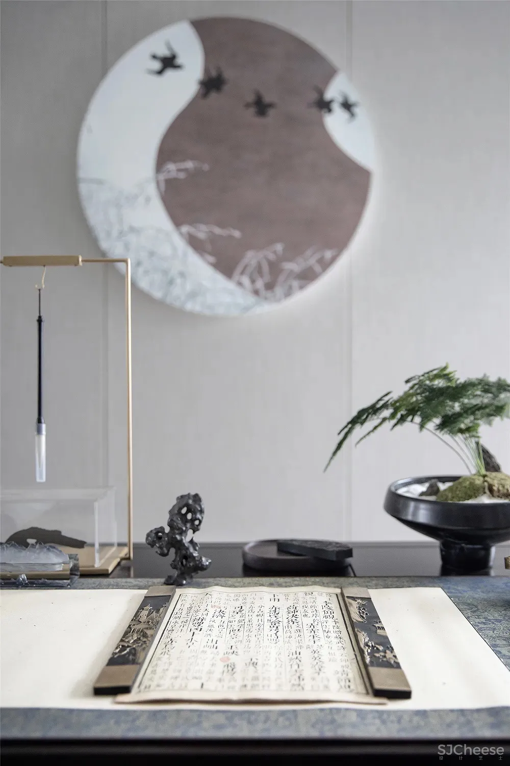 143m2新中式样板间，东方的现代艺韵 品辰设计