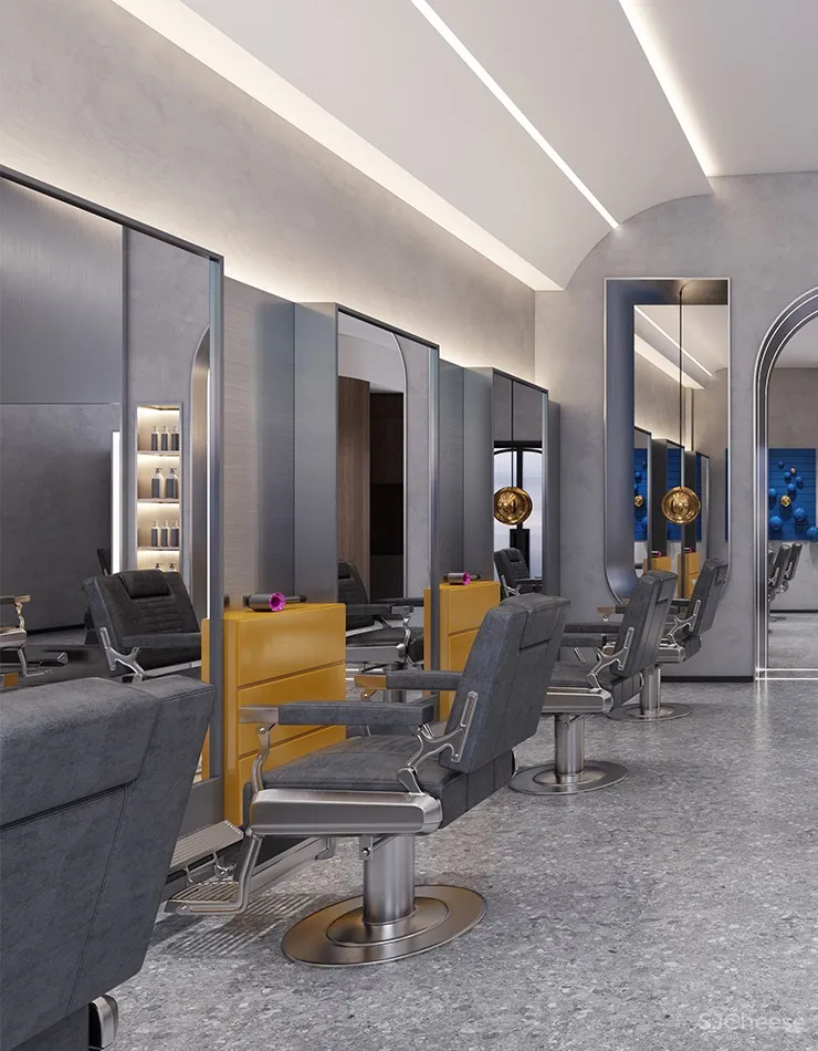 人家这才叫发廊,你那只能叫理发店 灵想装饰