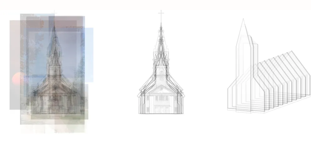 RSAA/庄子玉工作室在中国的现代教堂重构了巴西利卡式建筑
