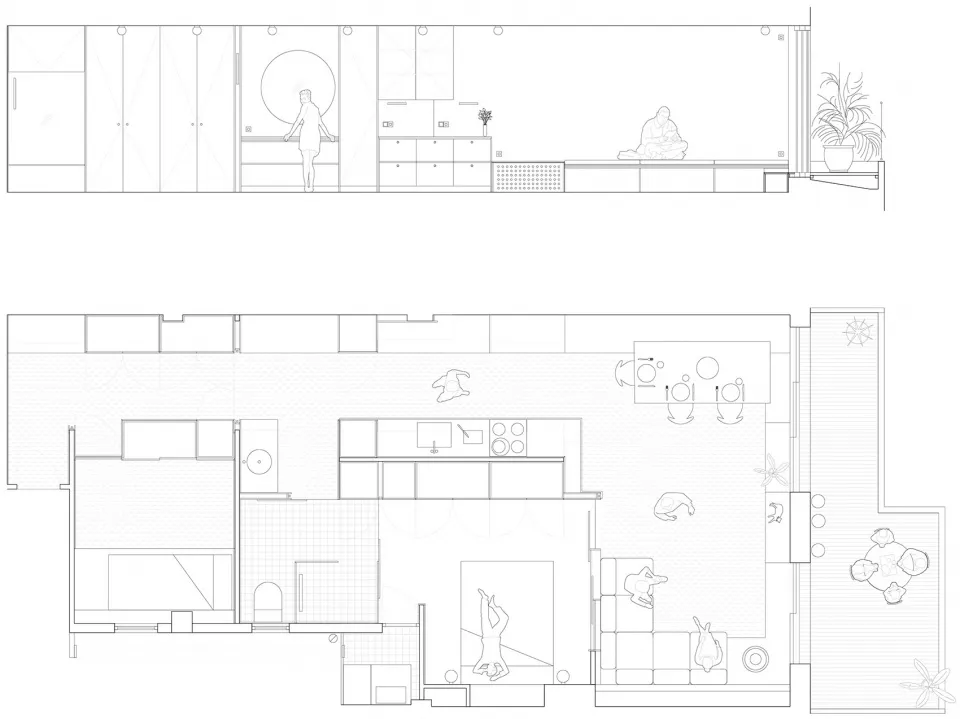 巴塞罗那大卫的阁楼公寓 MHAP