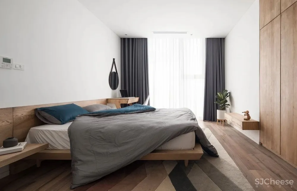 130㎡ 用 2.9 万块木头做墙饰,这设计太抢眼!