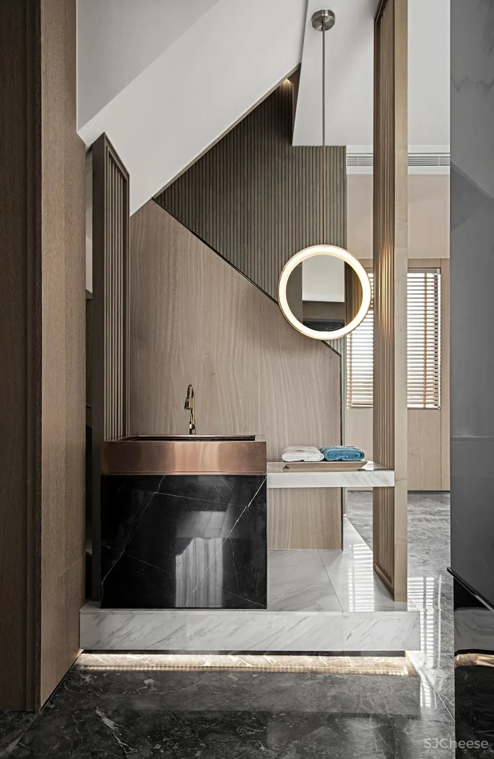 首发 吴文粒:240㎡简约叠墅,探寻沉静的艺术!