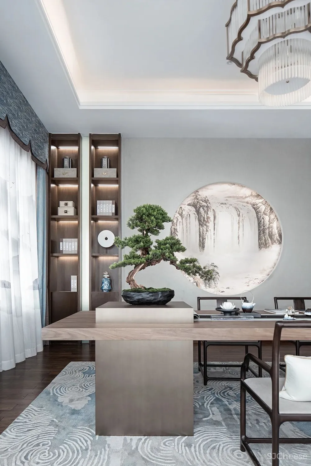 新中式 高级灰,超凡脱俗的设计格调!