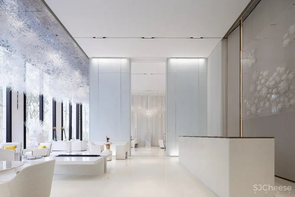 成都李益中空间 × 麓湖公馆销售中心:纯粹的仙子,轻盈的梦