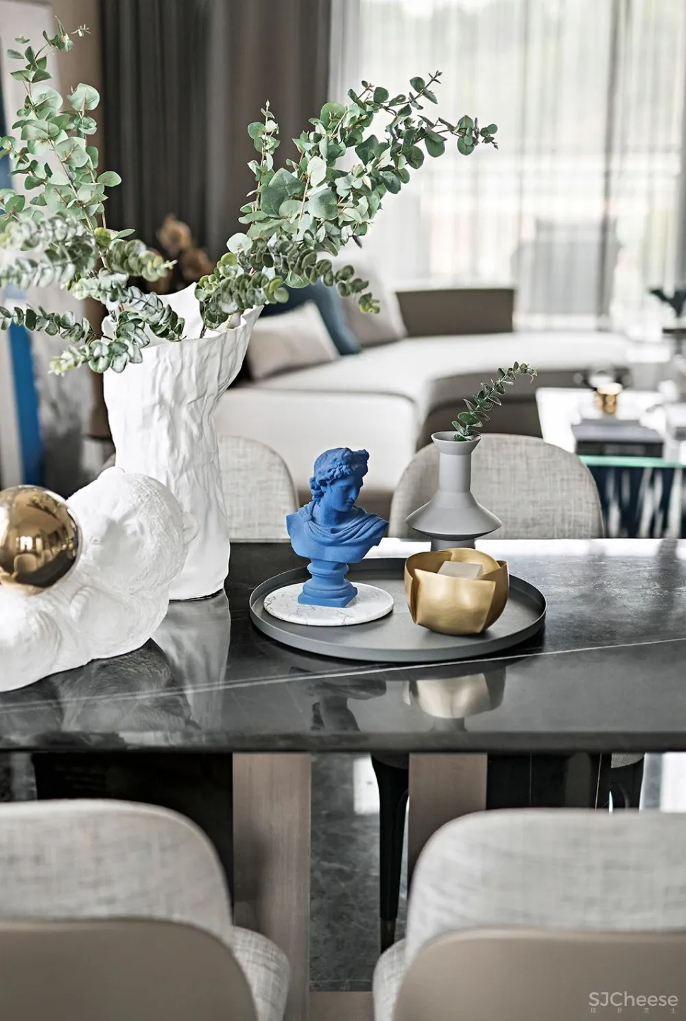 首发 吴文粒:240㎡简约叠墅,探寻沉静的艺术!