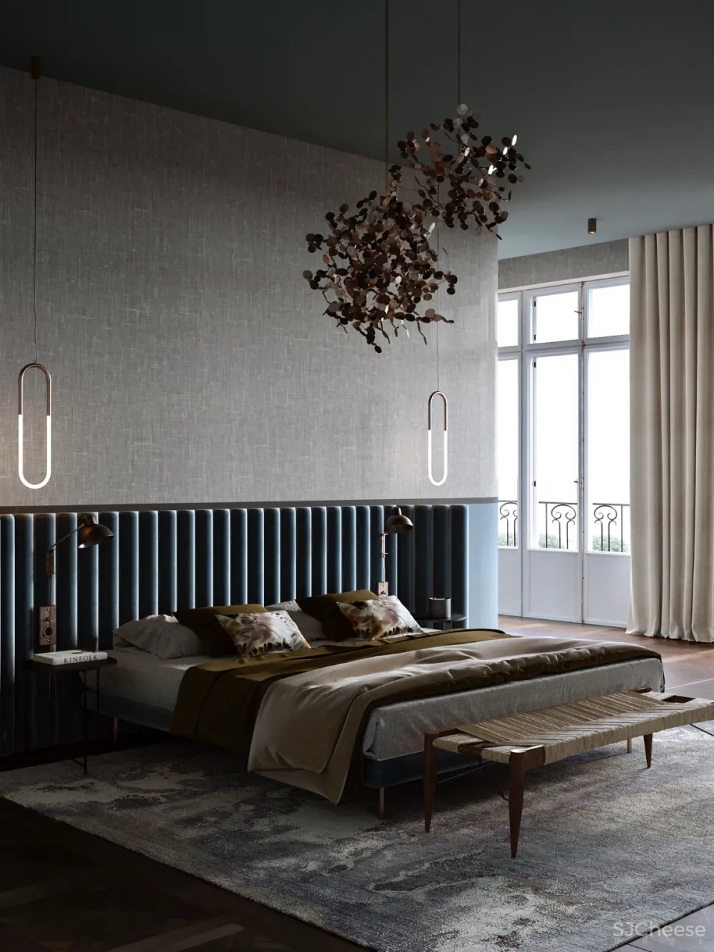 Katarina Rulinskaya | Warsaw Paris , 巴黎质朴气息住宅