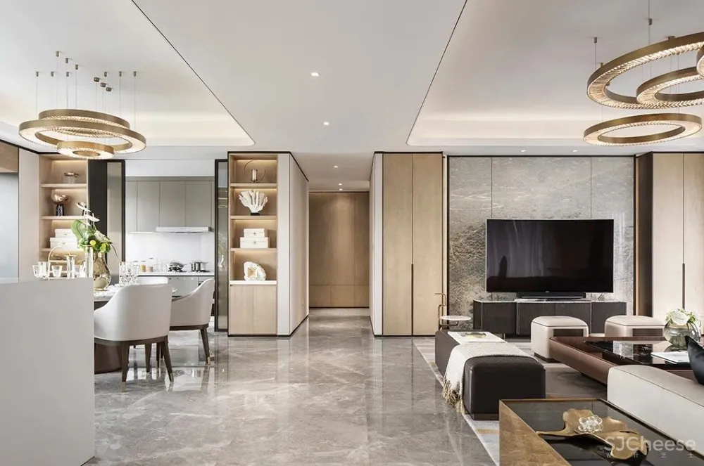 240㎡轻奢都市范,定义非凡的设计格调!