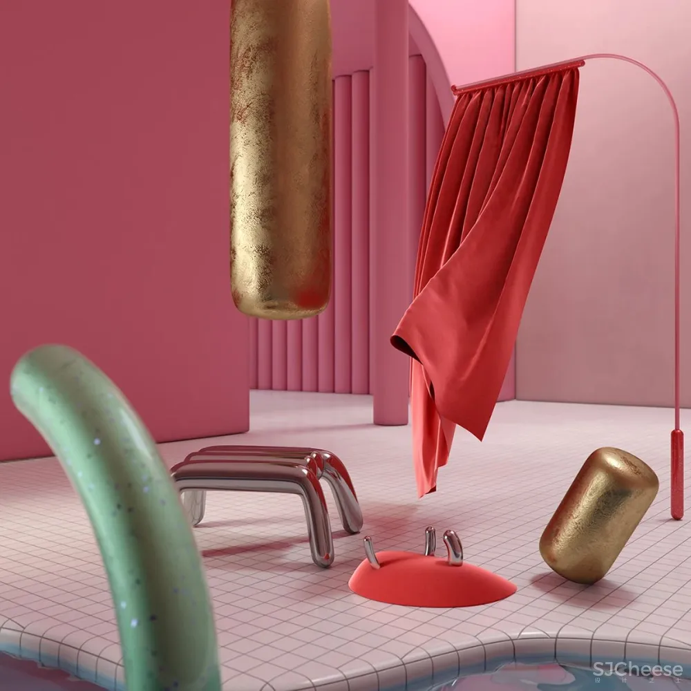 Timur Mitin 爱丽丝的谐波几何美学