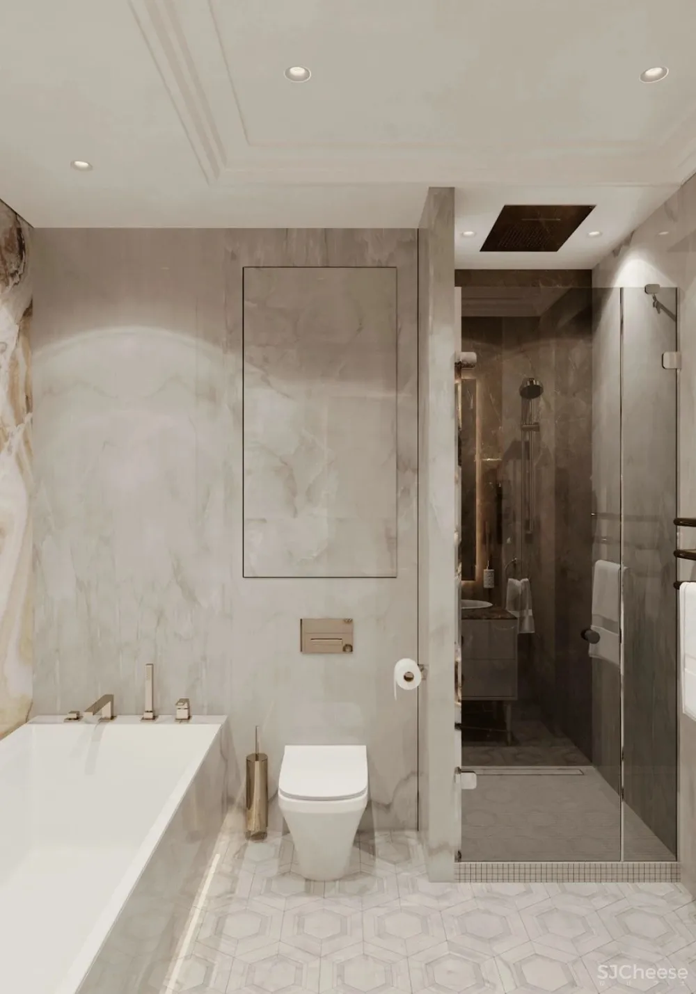 贴近自然的暖粉色公寓,大气实用,颇具格调!