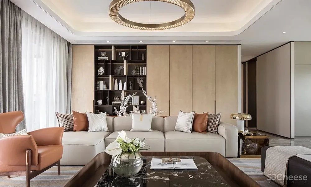 240㎡轻奢都市范,定义非凡的设计格调!