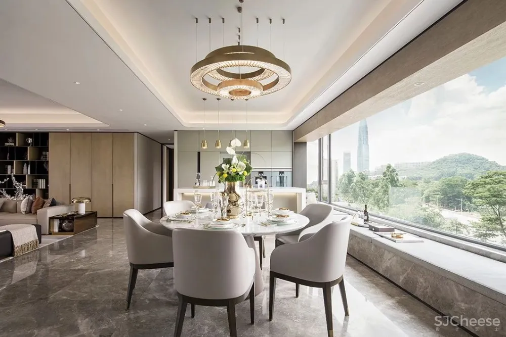 240㎡轻奢都市范,定义非凡的设计格调!