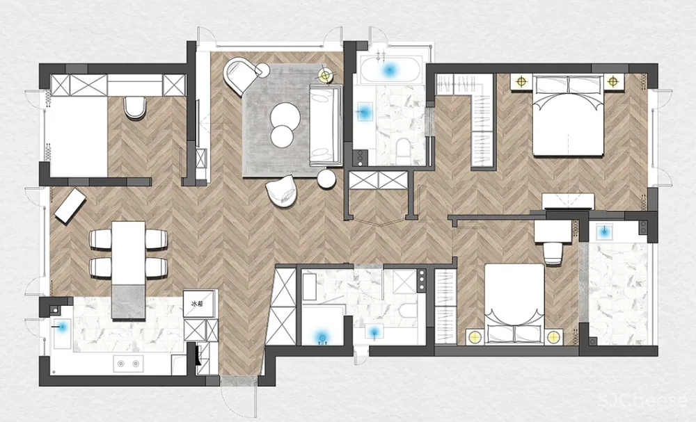 家,就该这样设计,悠闲而温馨!