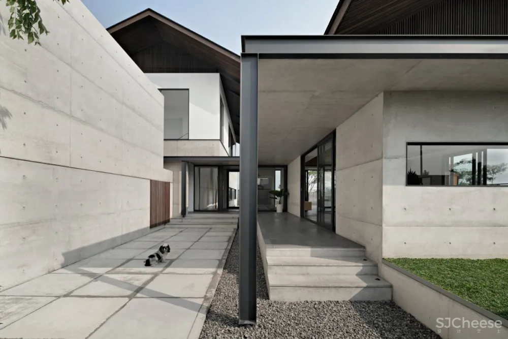 Pranala Associates | Iyashi House , 现代混凝土景观别墅