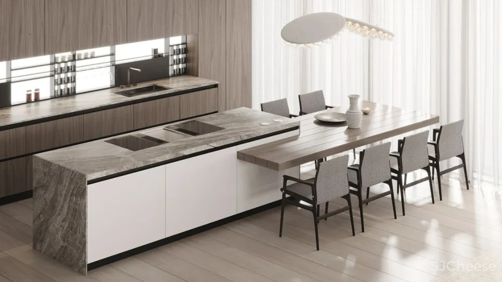 170㎡大都市住宅，大理石 胡桃木，绝对的美学！