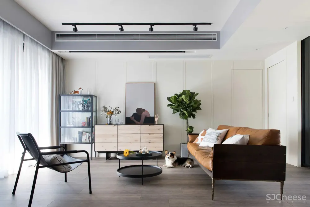 一屋两人两狗,干净利落有调性的家!