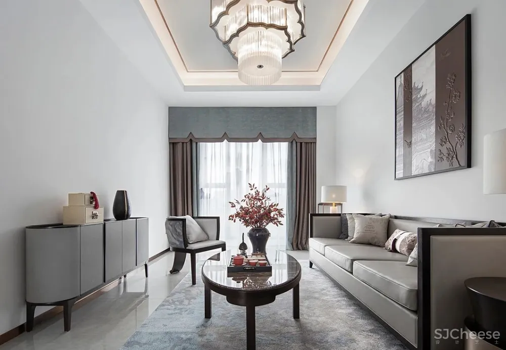 新中式 高级灰,超凡脱俗的设计格调!