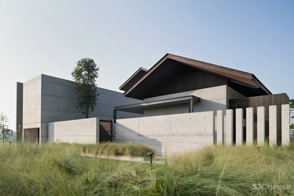 Pranala Associates | Iyashi House , 现代混凝土景观别墅