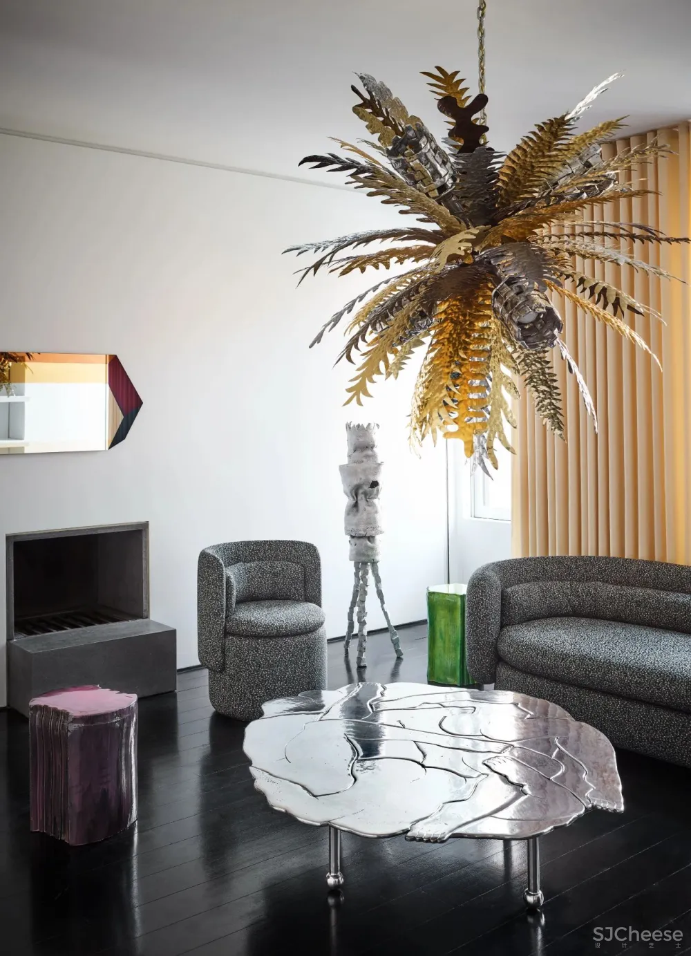 在全球最尊贵住宅区的样板间，学一下「豪宅零售店」的艺术化软装陈设