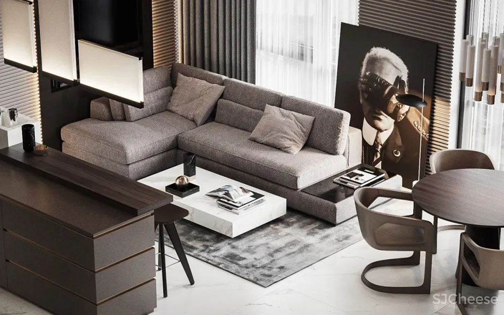 小户型豪宅，房子再小也要享受生活！