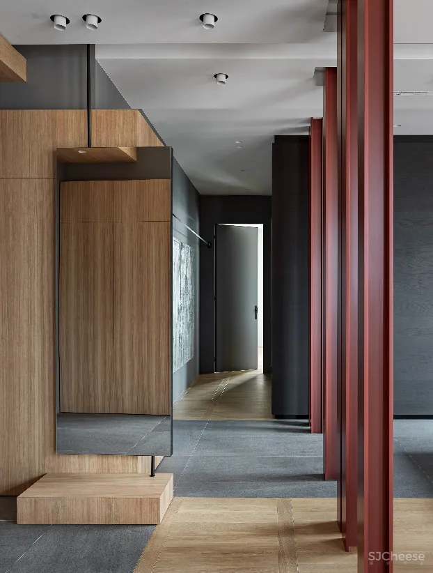 独居女性的126平米让时髦与智能打造“暗黑系”的温暖空间