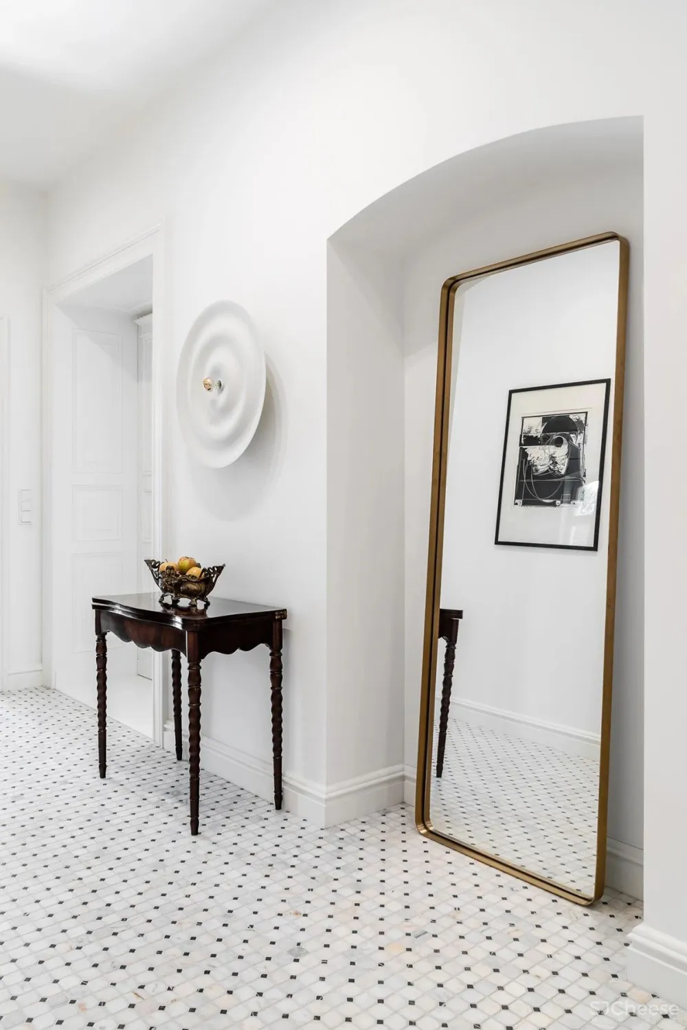 这个以“绿”为美的空间,打造出了现代与古典兼具的极致魅力