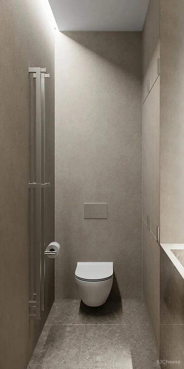 79㎡ 轻奢一房，每个细节都很有设计感！