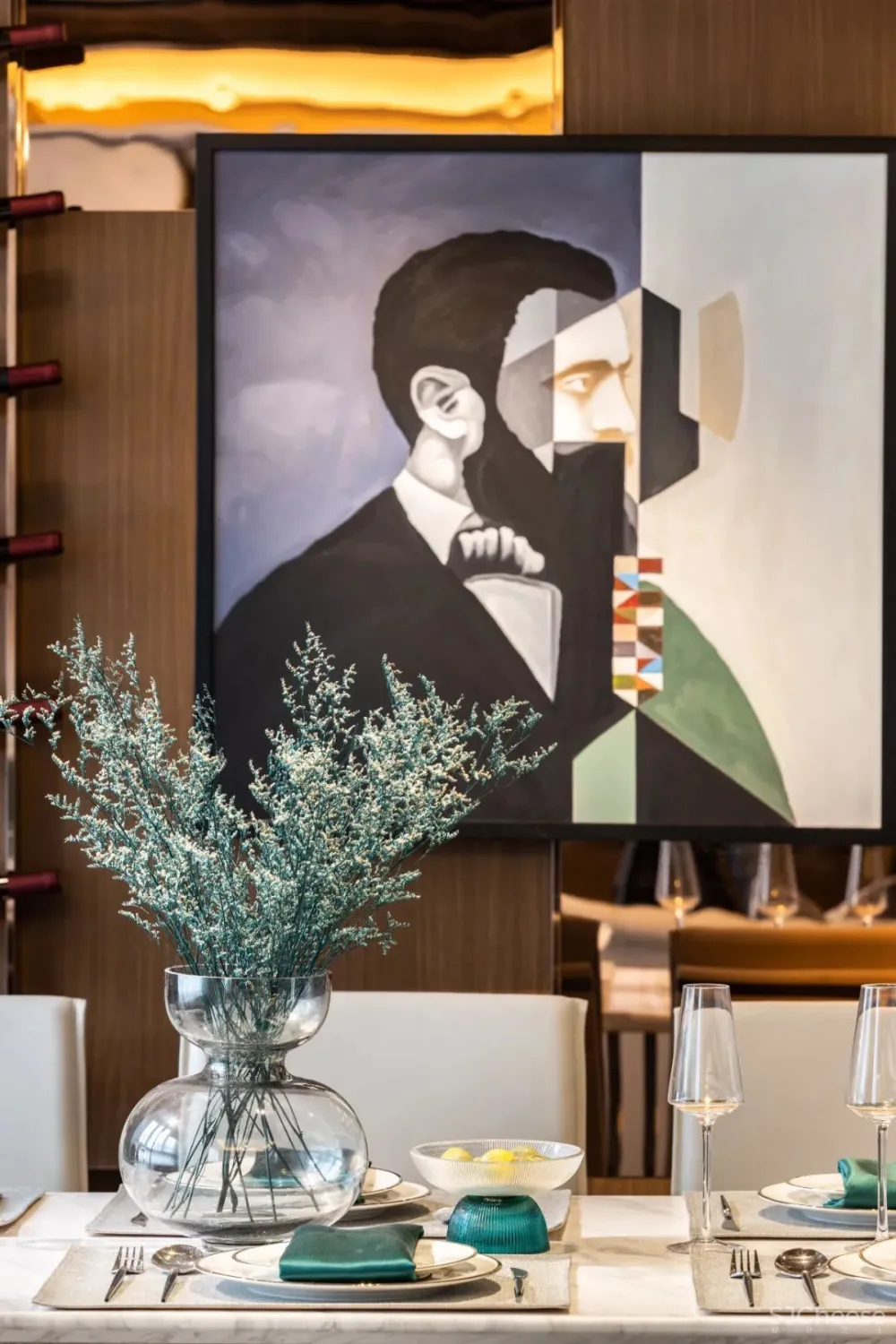 146㎡建邦国宸府,精致生活,在热烈的艺术间穿行 丽凯设计