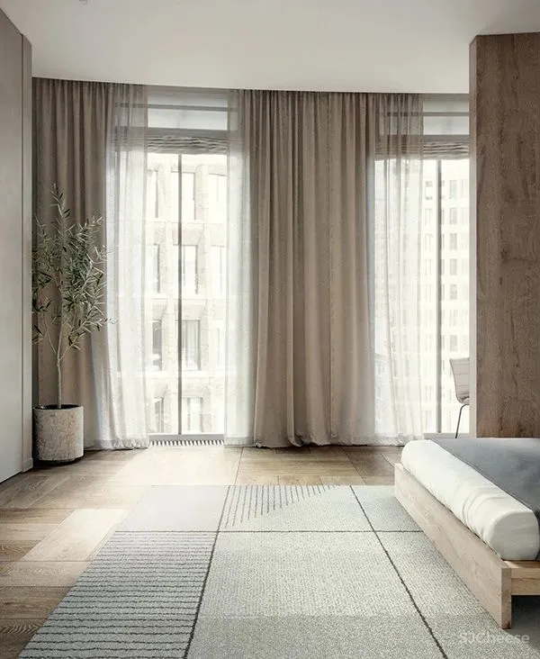 79㎡ 轻奢一房，每个细节都很有设计感！