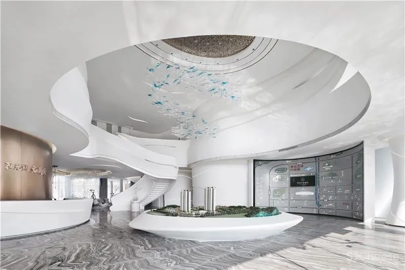 阳光城文澜府售楼部|锐度设计