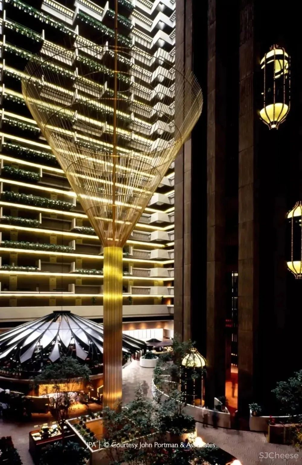 纪念最美“中庭”建筑师-约翰∙波特曼 John Portman